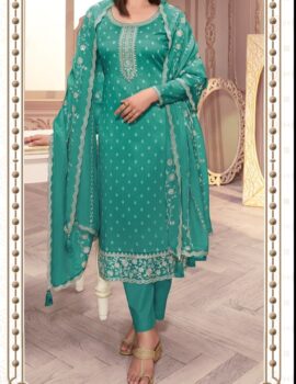 Women Silk Georgette Pant Style Suits By Primeisha