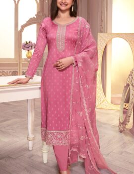 Women Silk Georgette Pant Style Suits By Primeisha